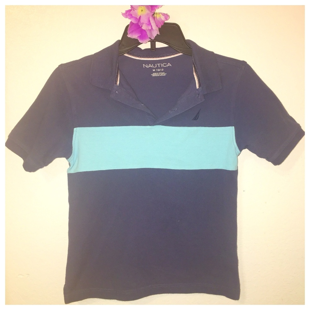 Nautica Polo shirt Boys M 10/12